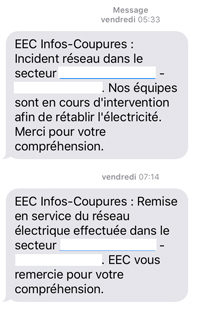 coupure d’électricité eec engie noumea